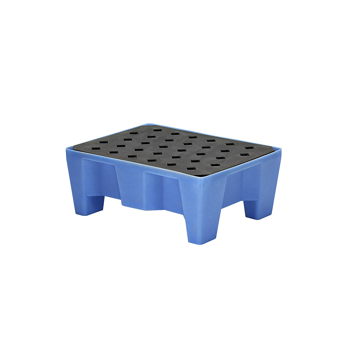 PE tray for 60 l drums and small containers