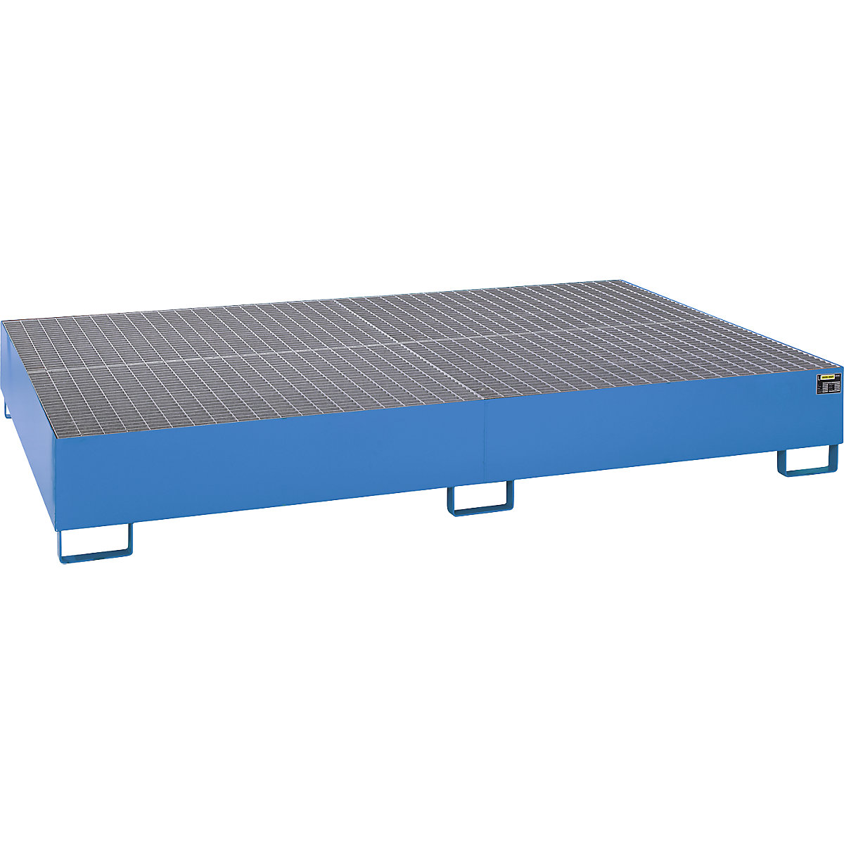 Steel sump tray for IBC/CTC tank containers - eurokraft pro