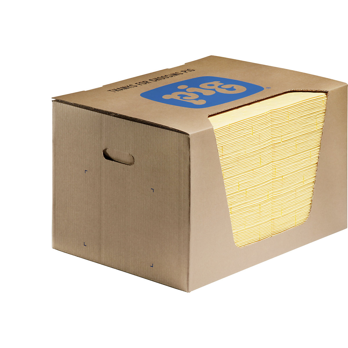 High Visibility absorbent sheeting mat - PIG