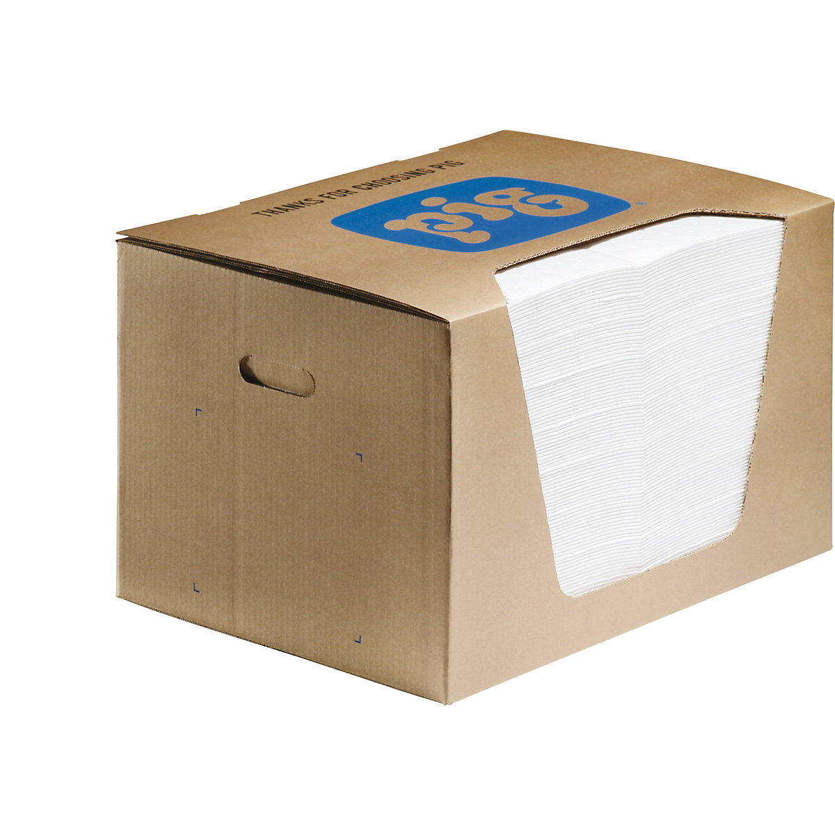 Oil-Only absorbent sheeting mat - PIG