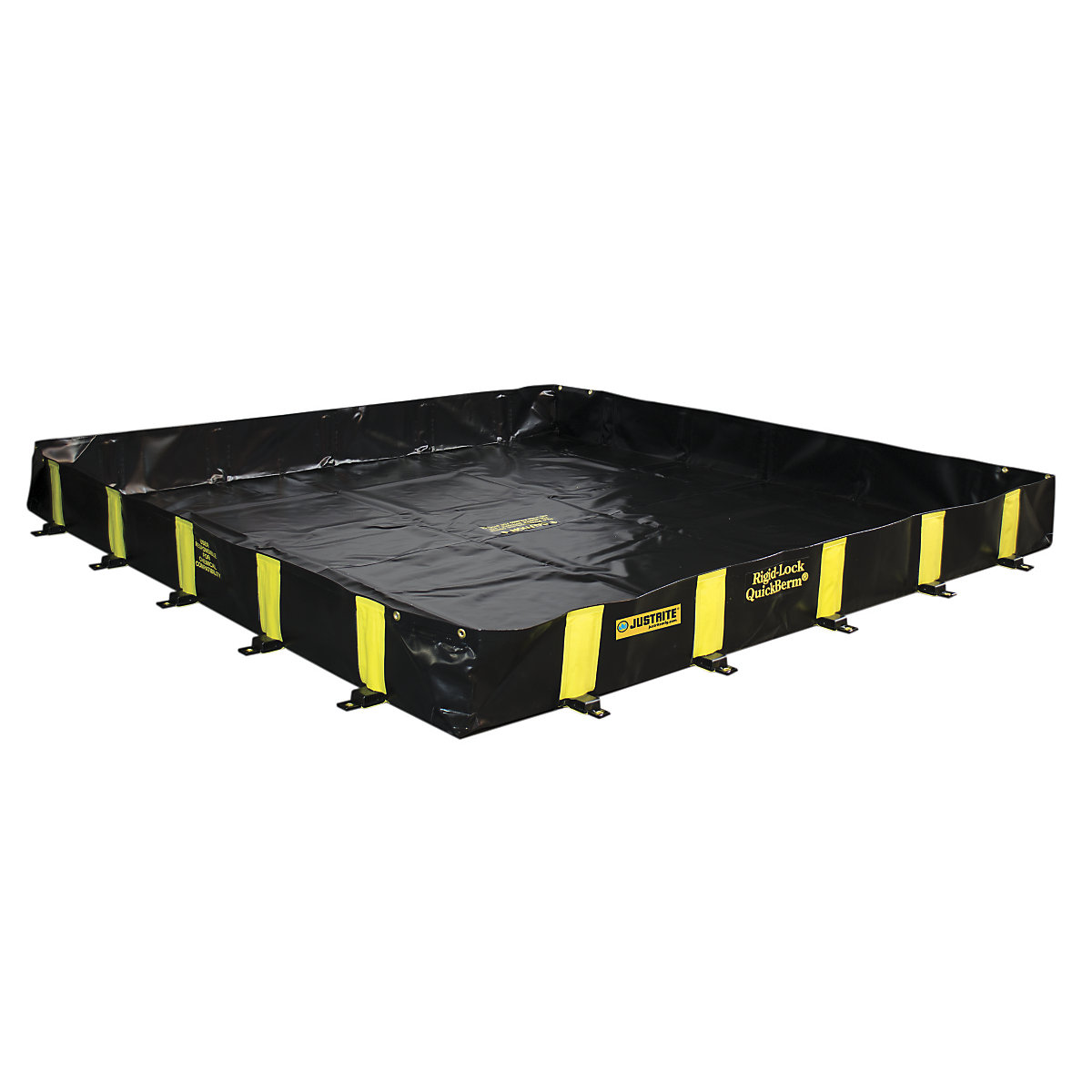 QuickBerm® XT rigid lock folding tray – Justrite