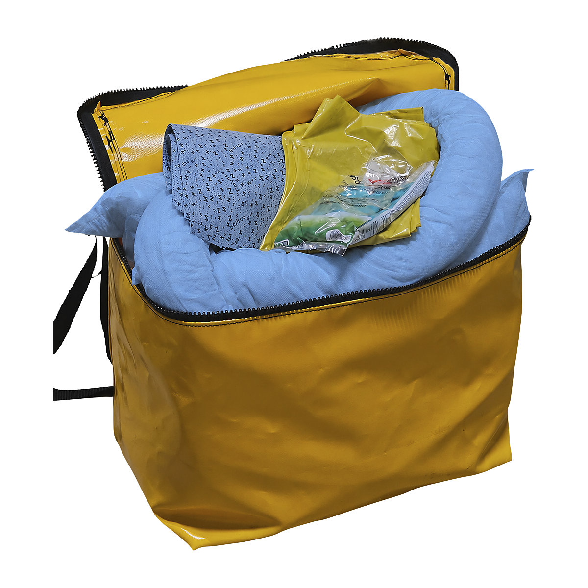 Emergency spill kit in PVC bag – eurokraft basic (Product illustration 3)-2