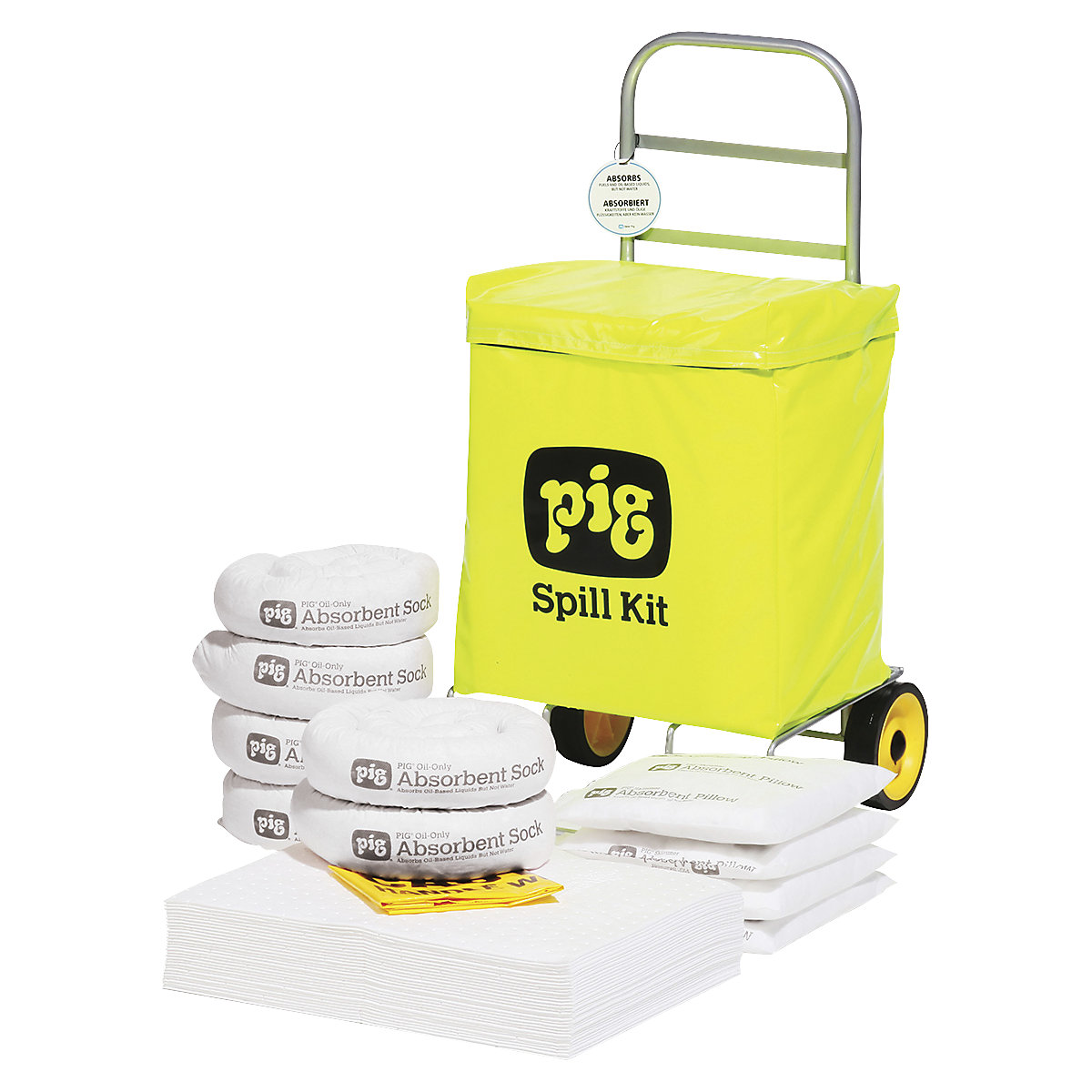 Wheeled emergency kit - PIG