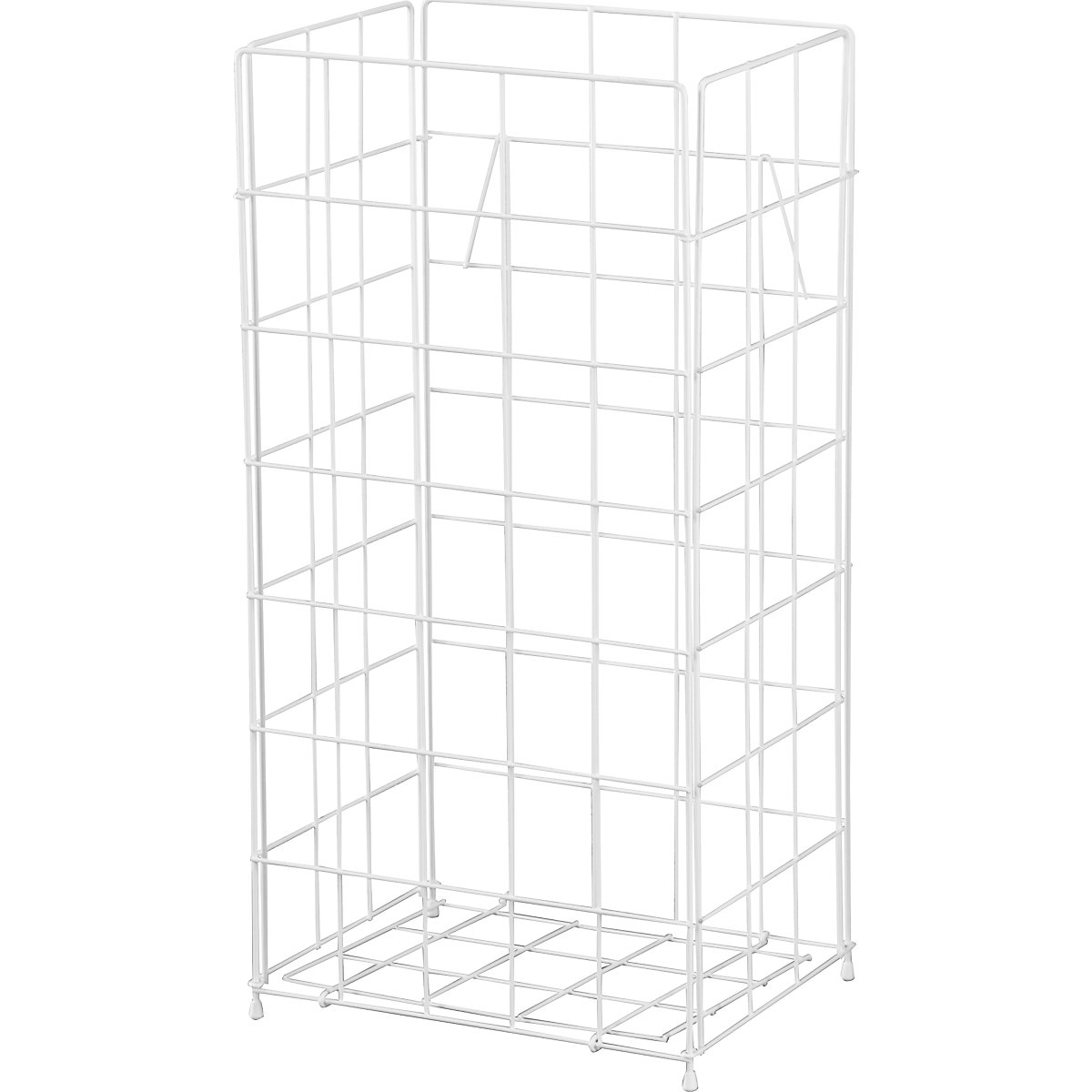 Paper waste basket, rectangular - AIR-WOLF