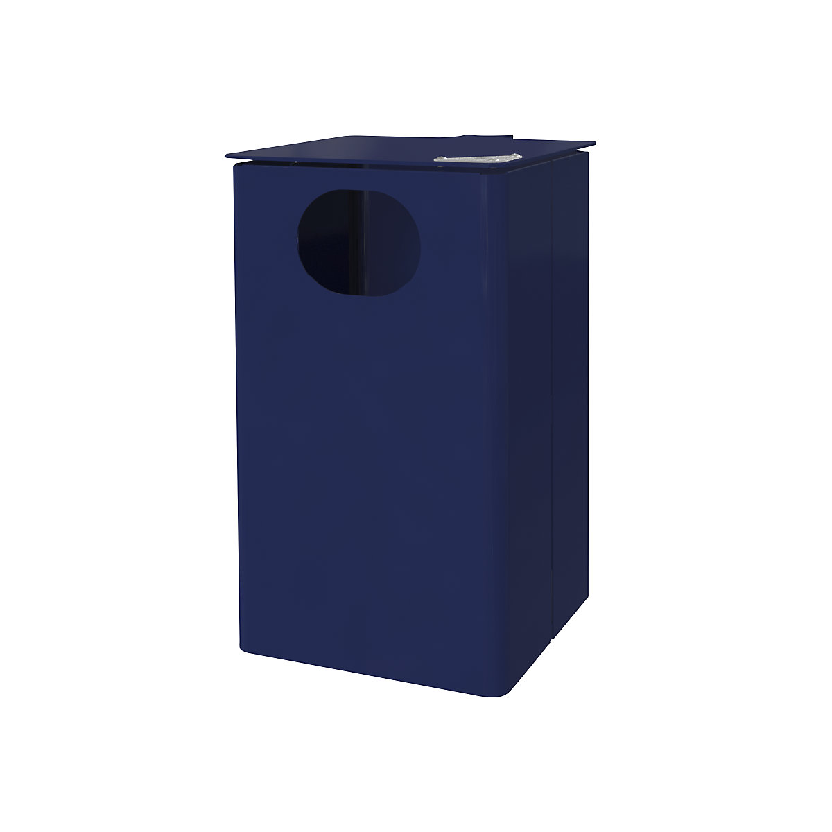 Outdoor waste collector with ashtray