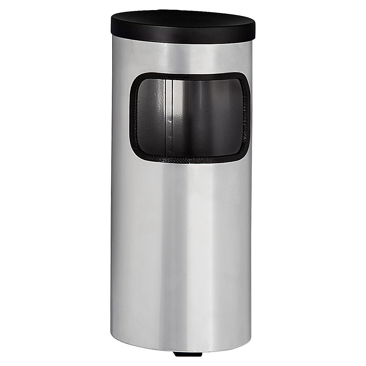 Wall-mounted litter bin with ashtray