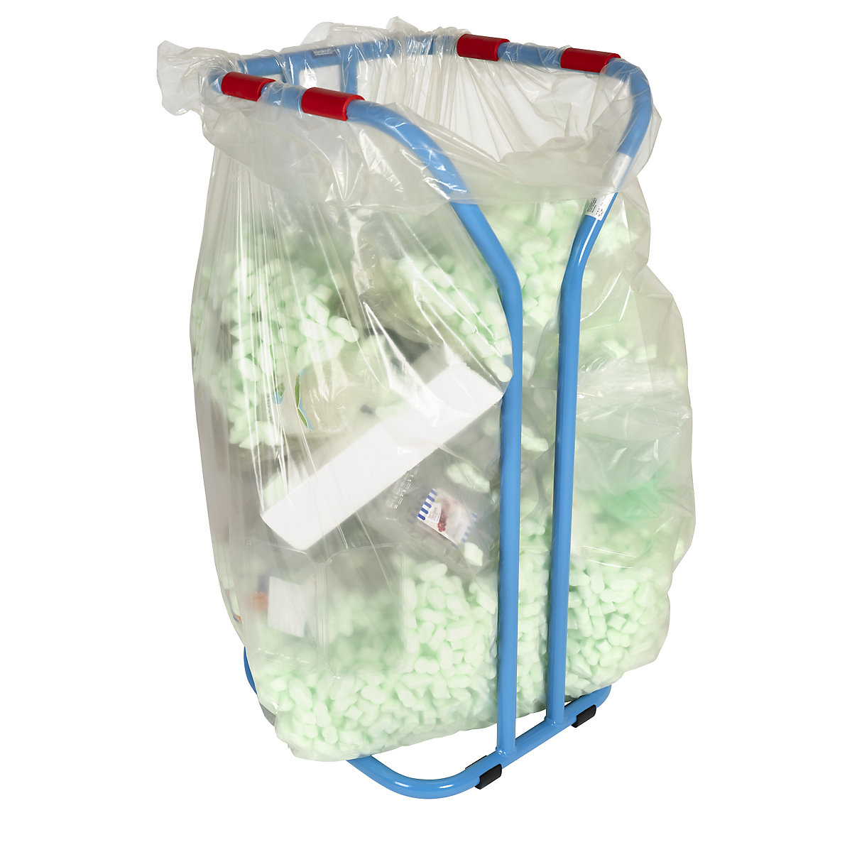 Large capacity waste sacks, PCR LDPE – eurokraft basic (Product illustration 9)-8