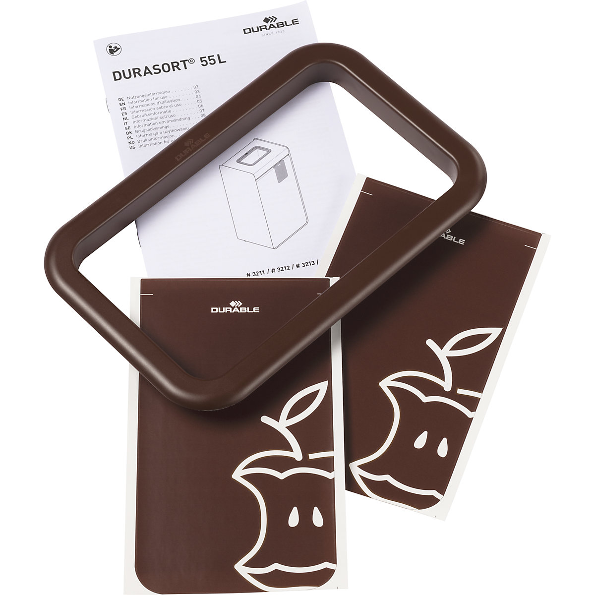 Recycling collector DURASORT® 55 l – DURABLE (Product illustration 9)-8