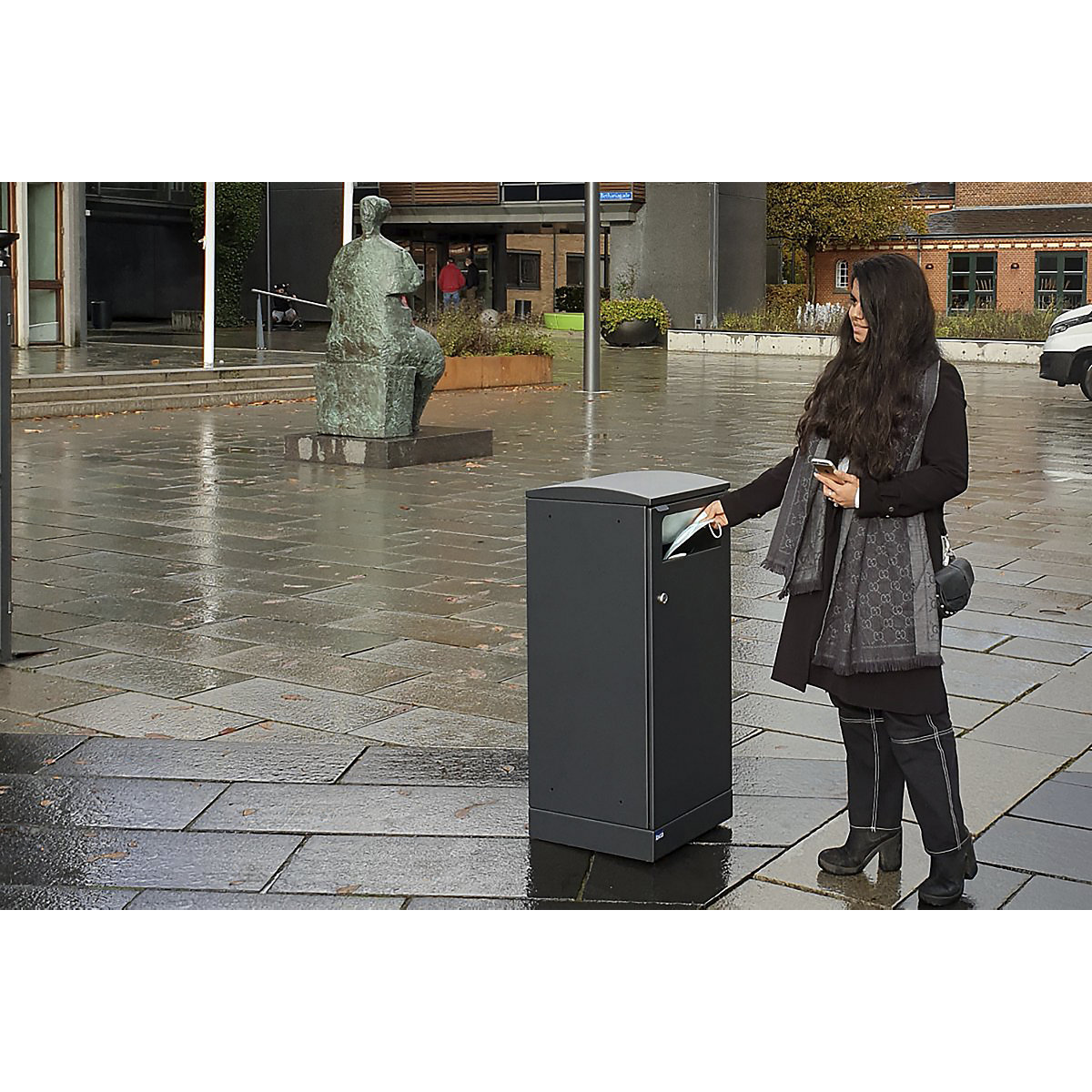 Outdoor waste bin (Product illustration 5)-4