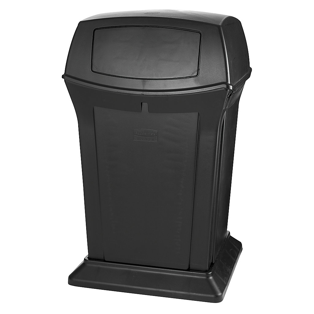 Waste collector (PE), fire preventing – Rubbermaid: capacity 170 l ...