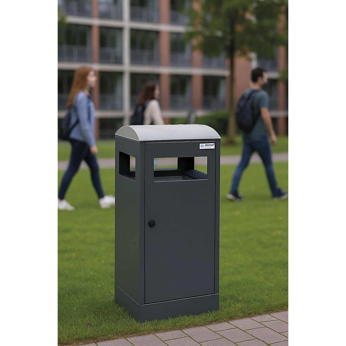 Waste collector for outdoor areas (Product illustration 2)-1