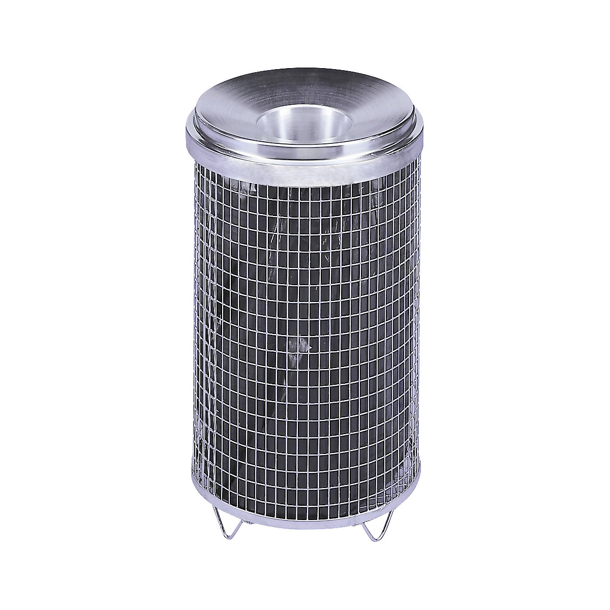 Wire mesh waste basket - VAR
