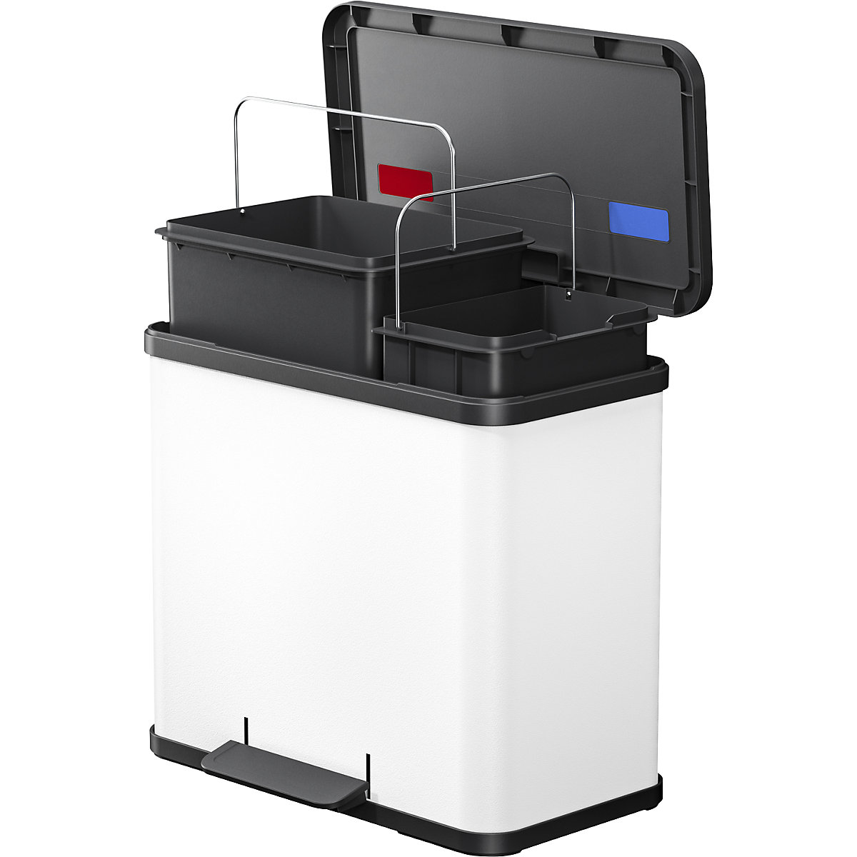 Eco waste collector with pedal – Hailo (Product illustration 2)-1