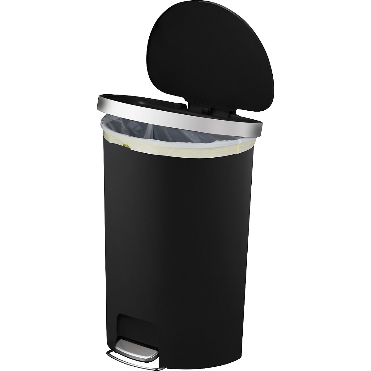 Hana pedal bin, semi-circular – EKO (Product illustration 3)-2