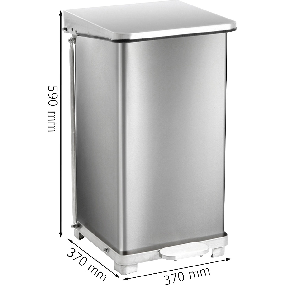 Industrial pedal bin (Product illustration 25)-24