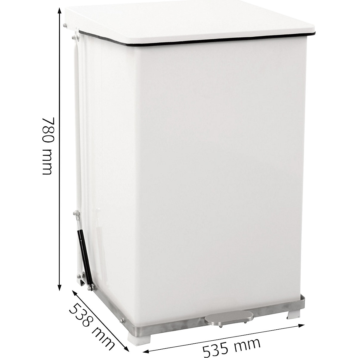 Industrial pedal bin (Product illustration 17)-16