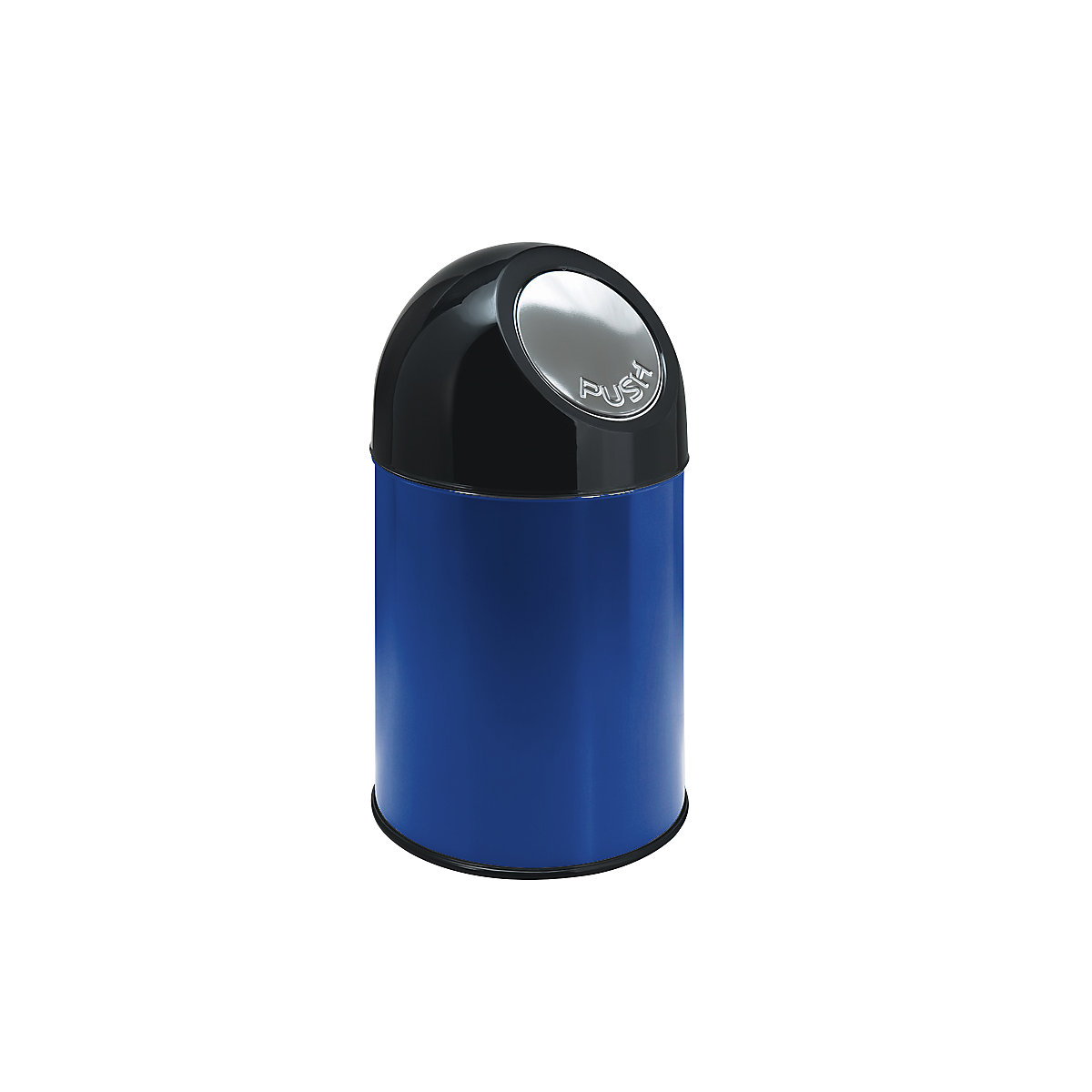 Push rubbish bin, steel (Product illustration 4)-3