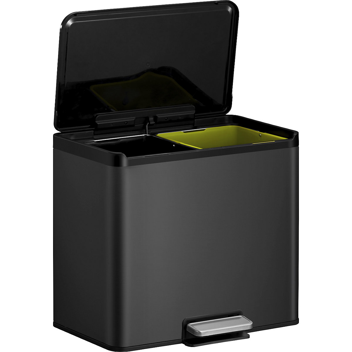 Recycler pedal bin, steel – EKO (Product illustration 31)-30