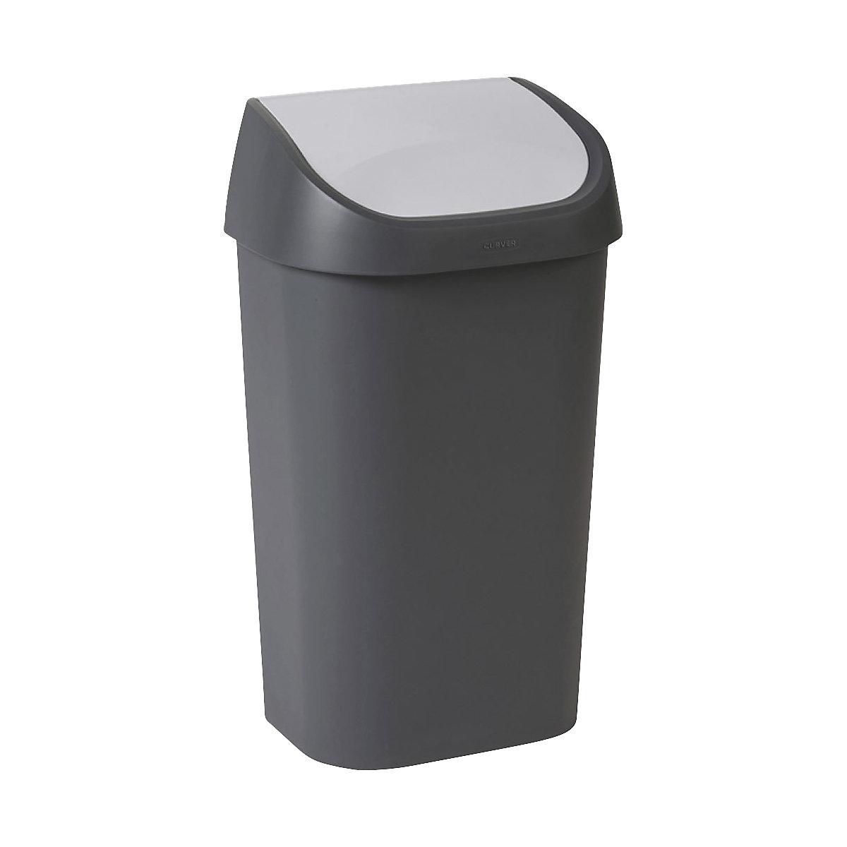 Swing lid waste collector