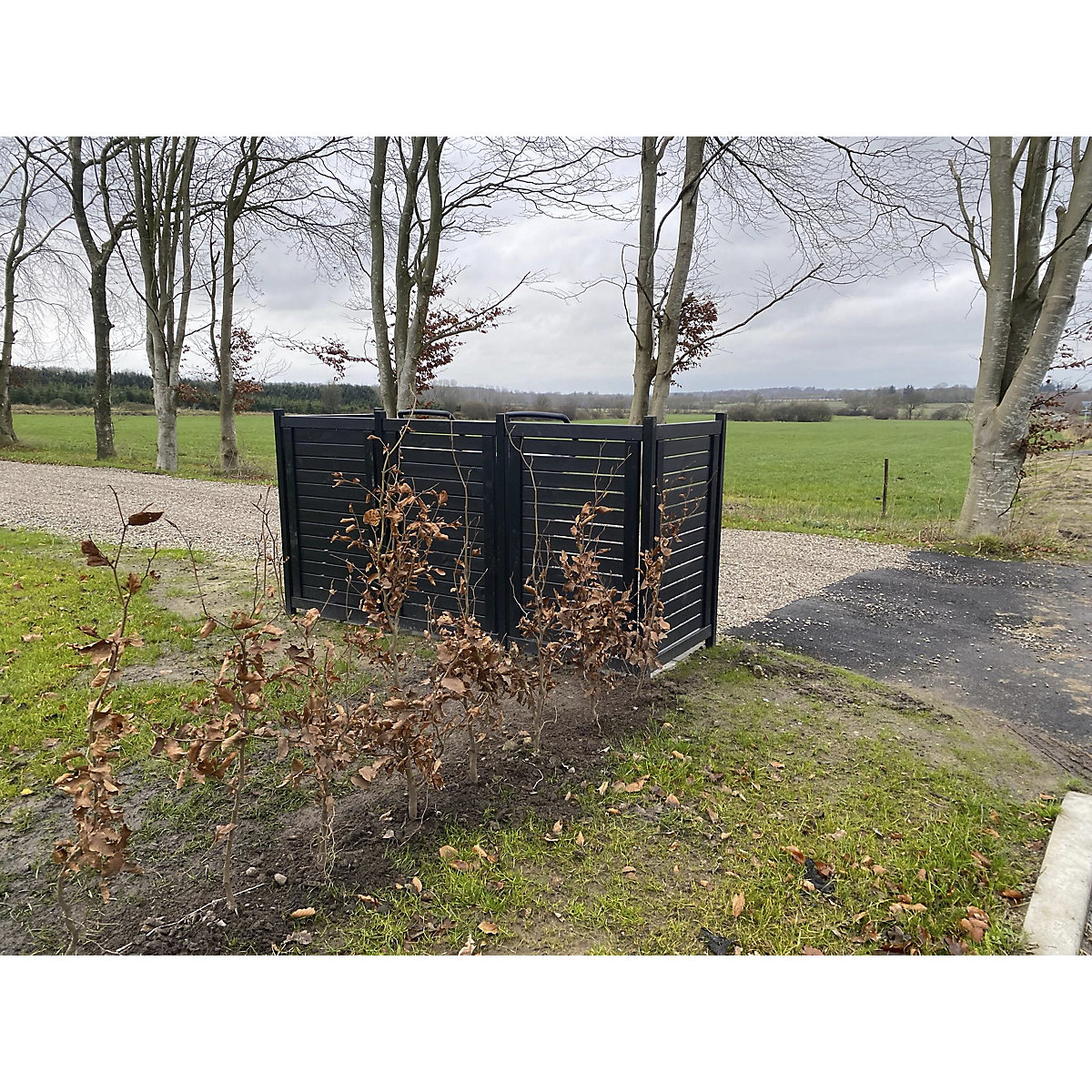 Waste bin enclosure Lund (Product illustration 3)-2