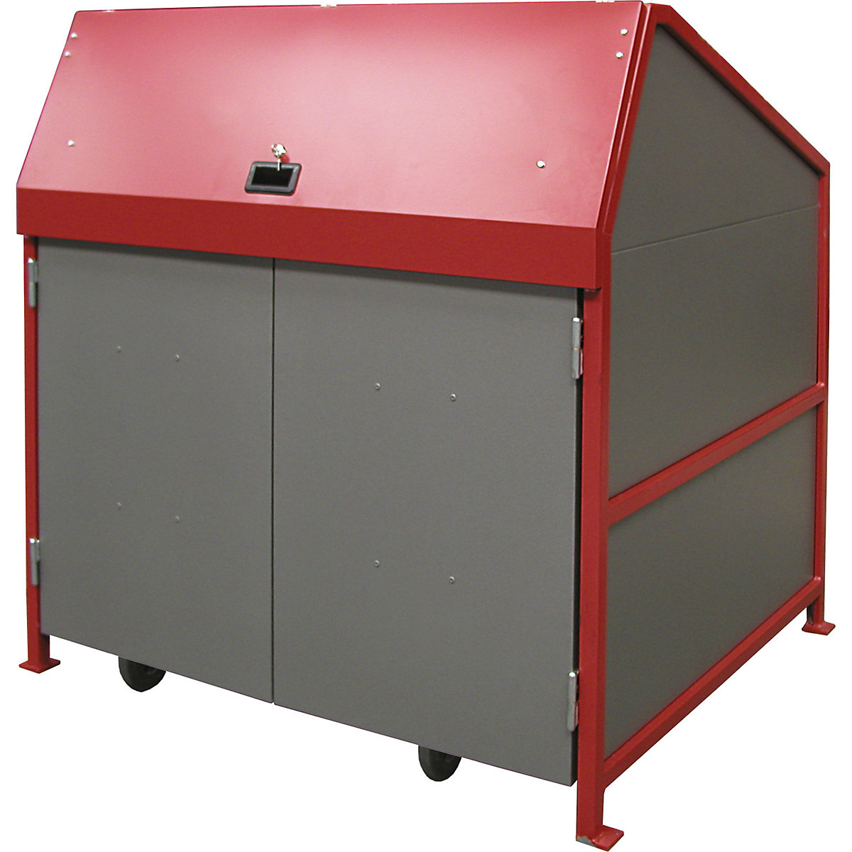Waste bin enclosure – eurokraft pro (Product illustration 4)-3