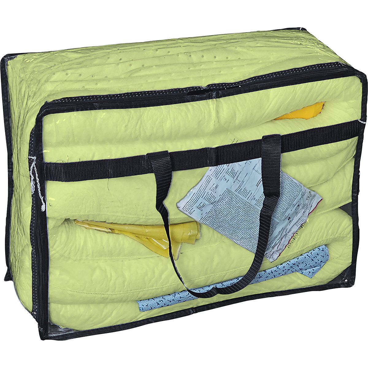 Kit d'urgence anti-fuite avec plaque d'étanchéité jetable – eurokraft basic (Illustration du produit 2)-1