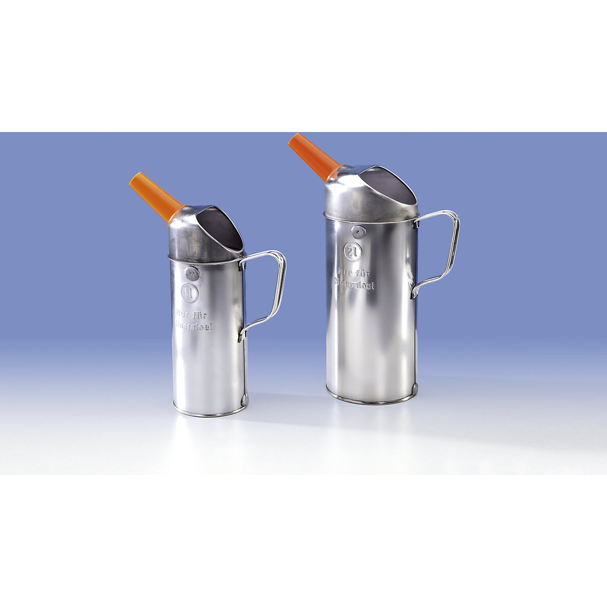 Lot de bidons pour huiles