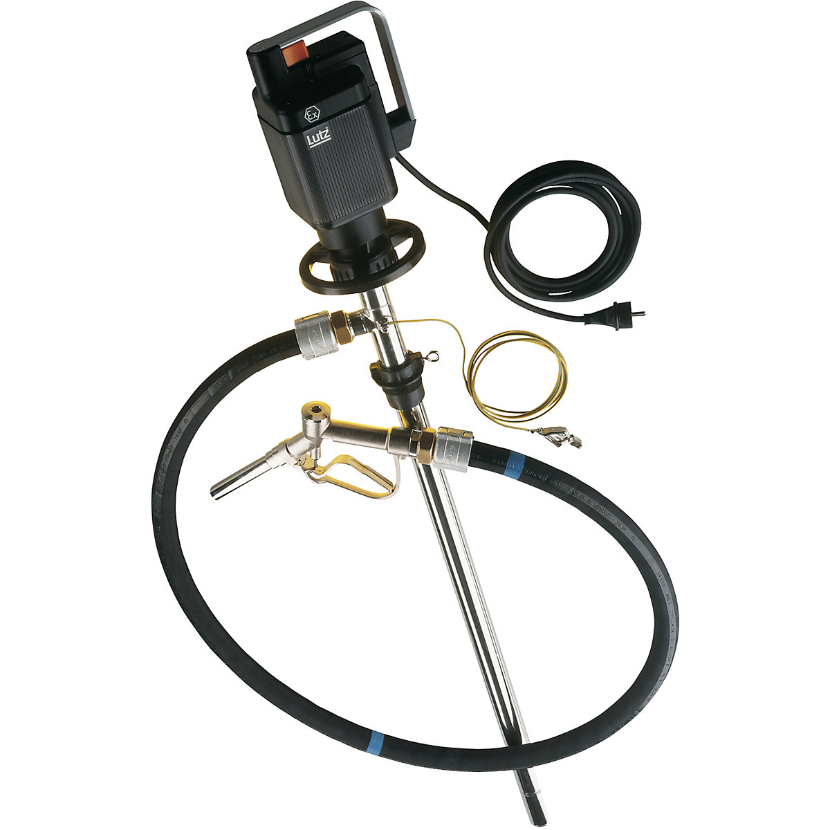 Kit de pompe électrique vide-fûts &ndash; Lutz