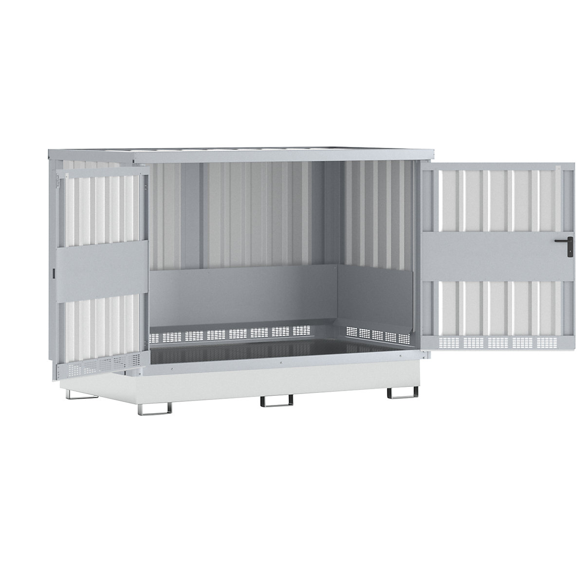 Dépôt en acier pour produits dangereux &ndash; eurokraft pro