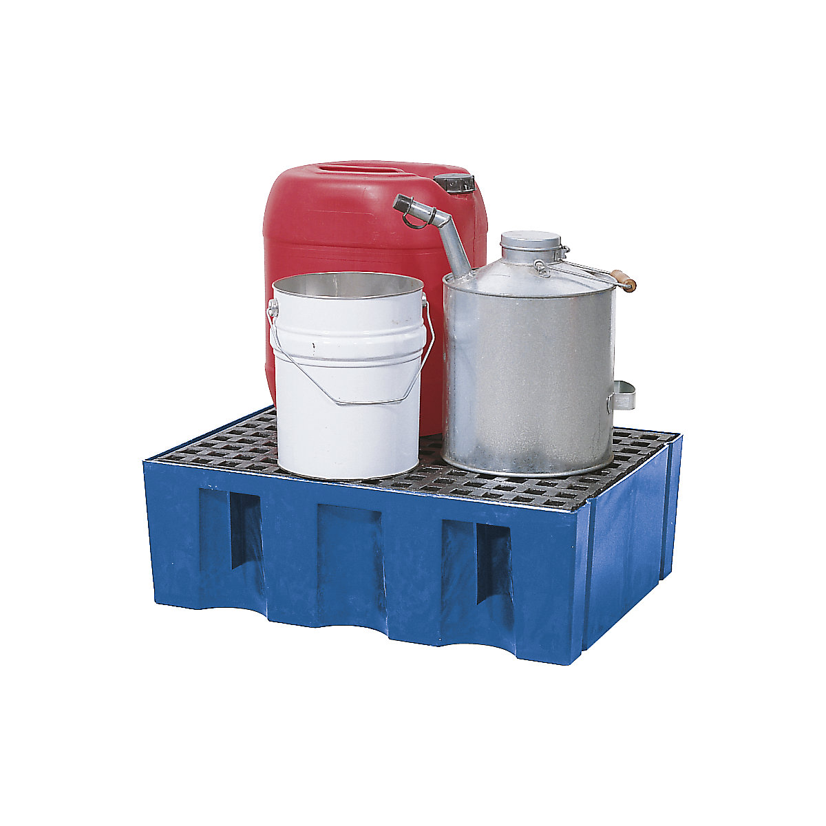 Cuve de rétention en PE pour fûts de 60 litres (Illustration du produit 6)-5