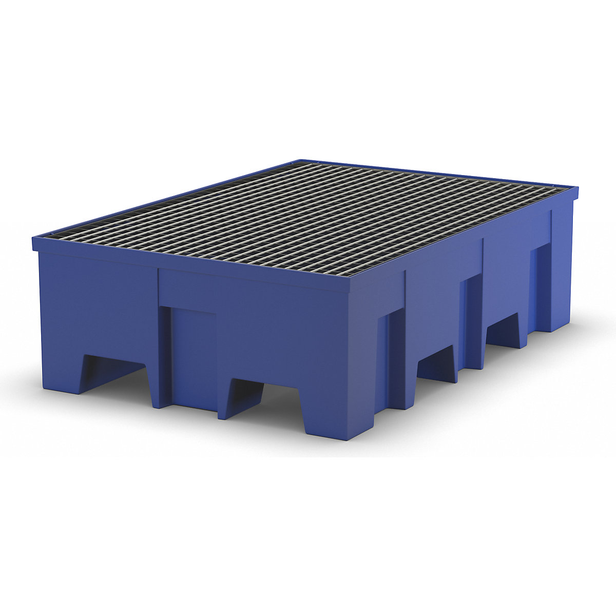 Cuve de rétention en polyéthylène pour 2 fûts de 200 litres (Illustration du produit 6)-5