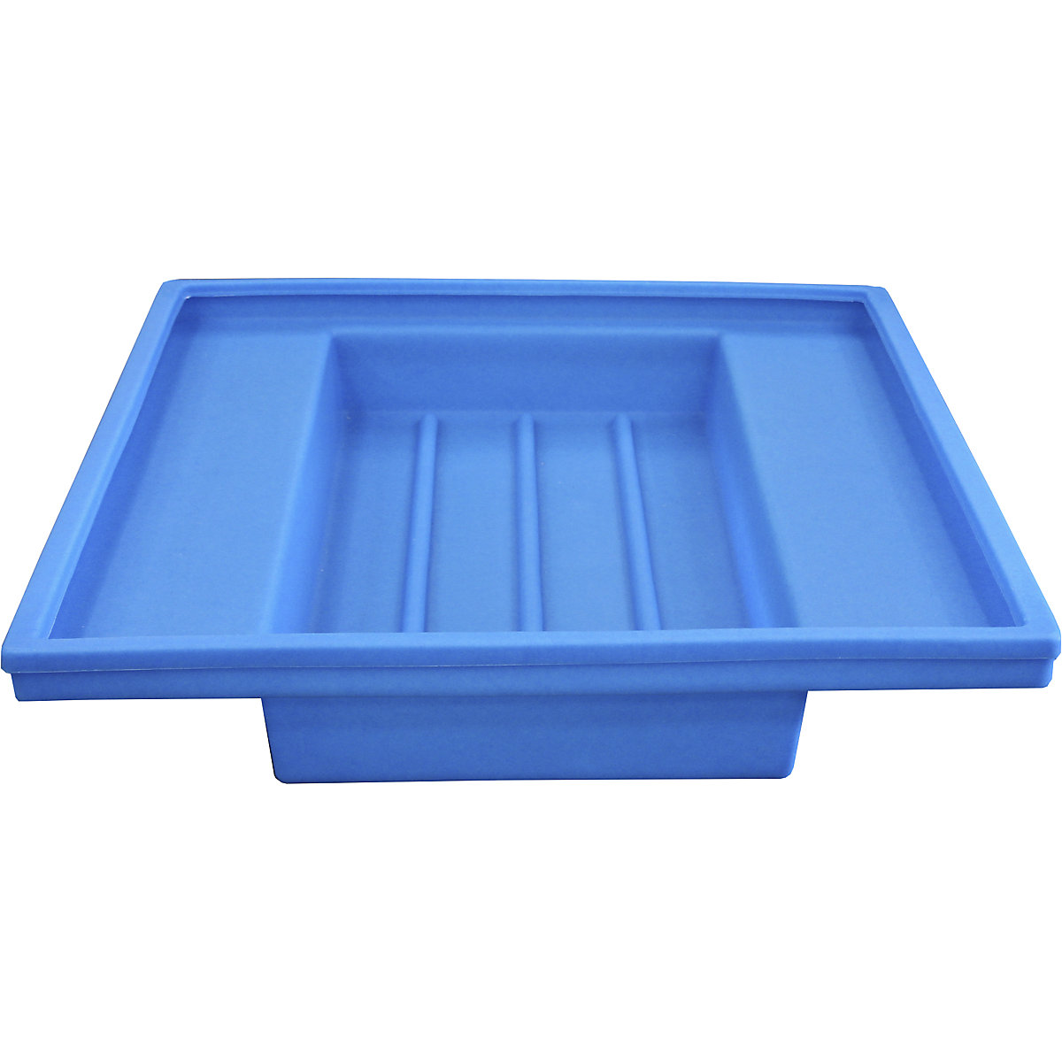 Cuve de rétention en polyéthylène pour rayonnage