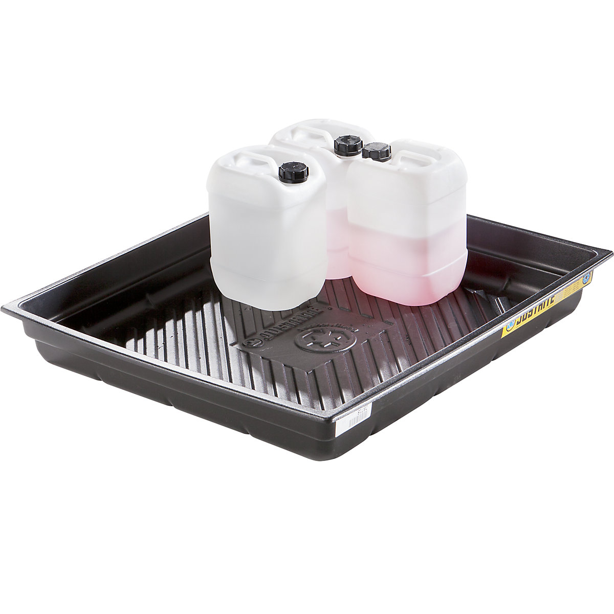 Cuve universelle pour bidons, en PE – Justrite (Illustration du produit 4)-3