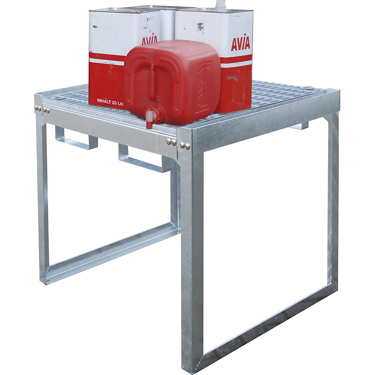 Rayonnage pour fûts et bidons – eurokraft pro (Illustration du produit 4)-3