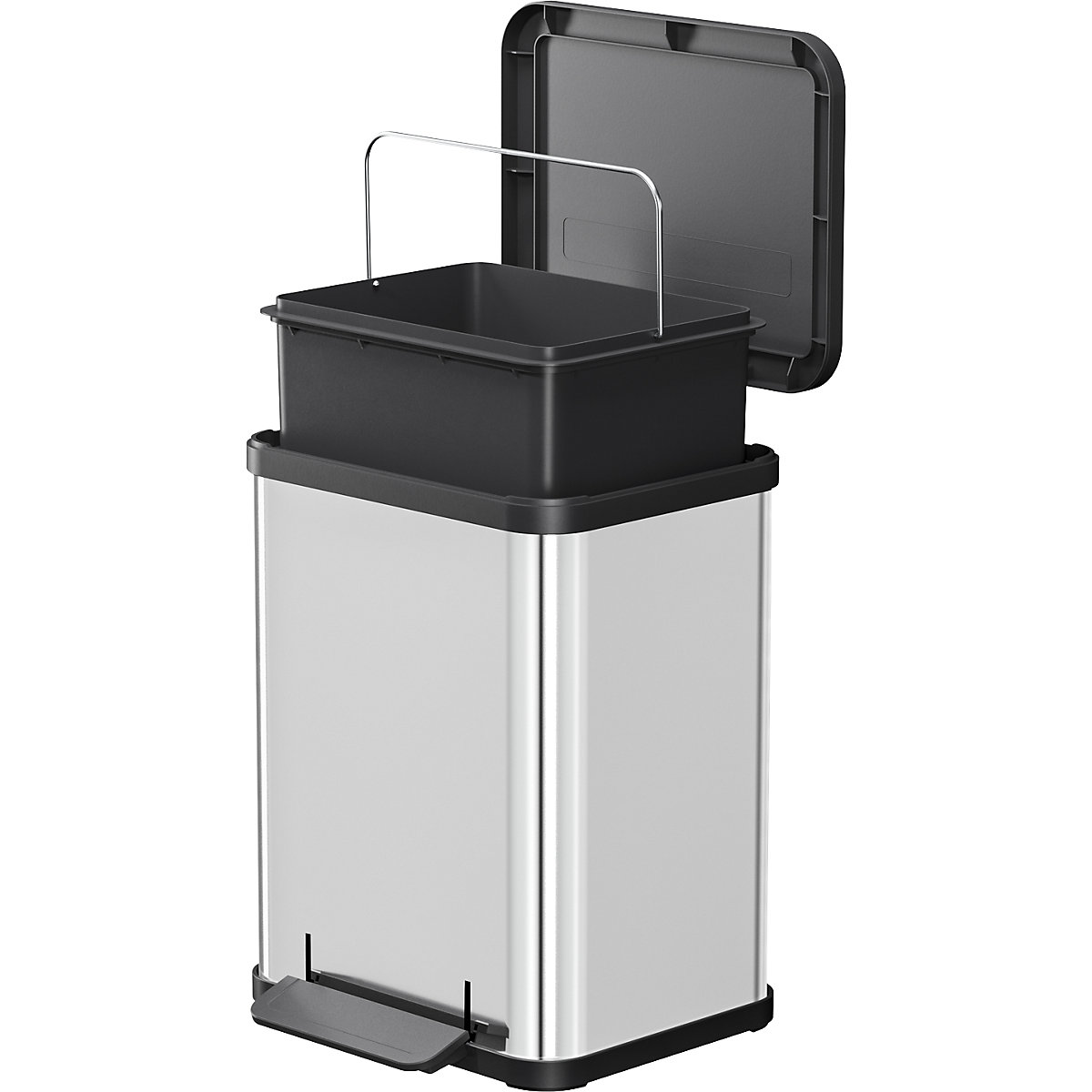 Collecteur de déchets à pédale Öko – Hailo (Illustration du produit 4)-3