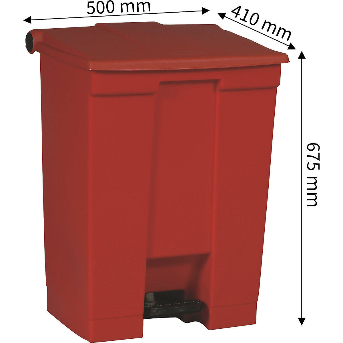 Poubelle à pédale, industrielle – Rubbermaid (Illustration du produit 8)-7