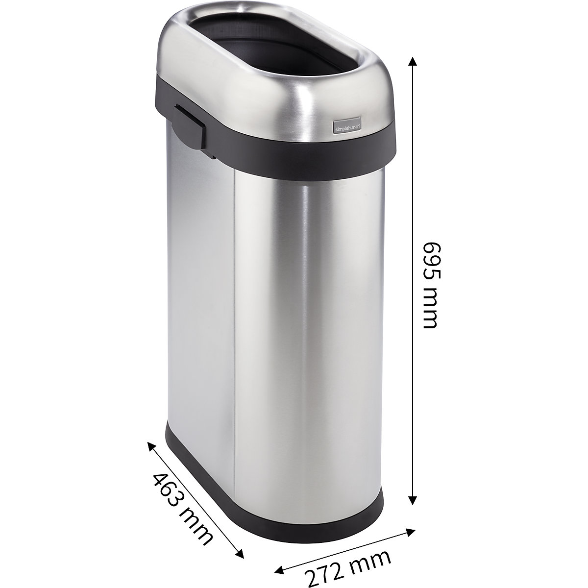 Poubelle ouverte – simplehuman (Illustration du produit 2)-1