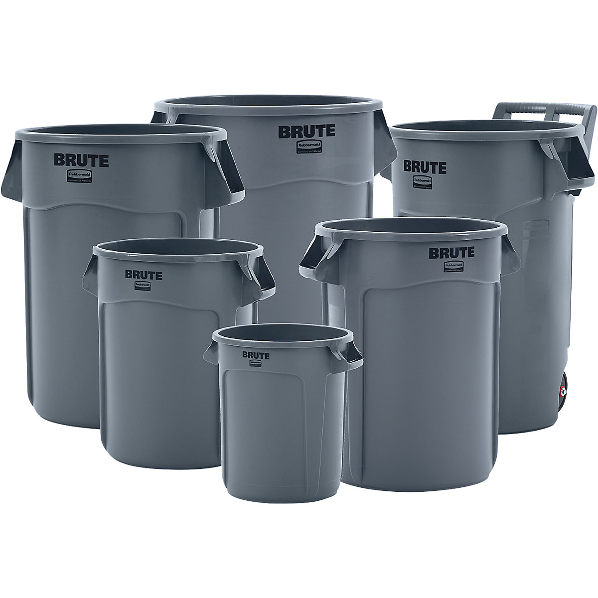 Conteneur universel BRUTE®, rond – Rubbermaid (Illustration du produit 7)-6