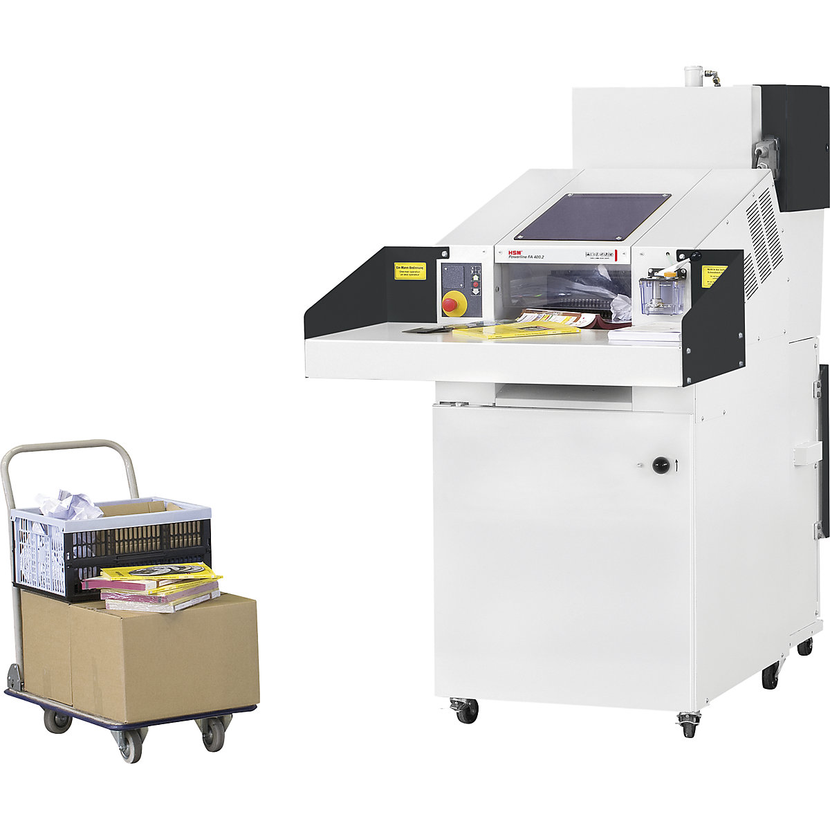 Déchiqueteuse et presse combinées – HSM (Illustration du produit 2)-1