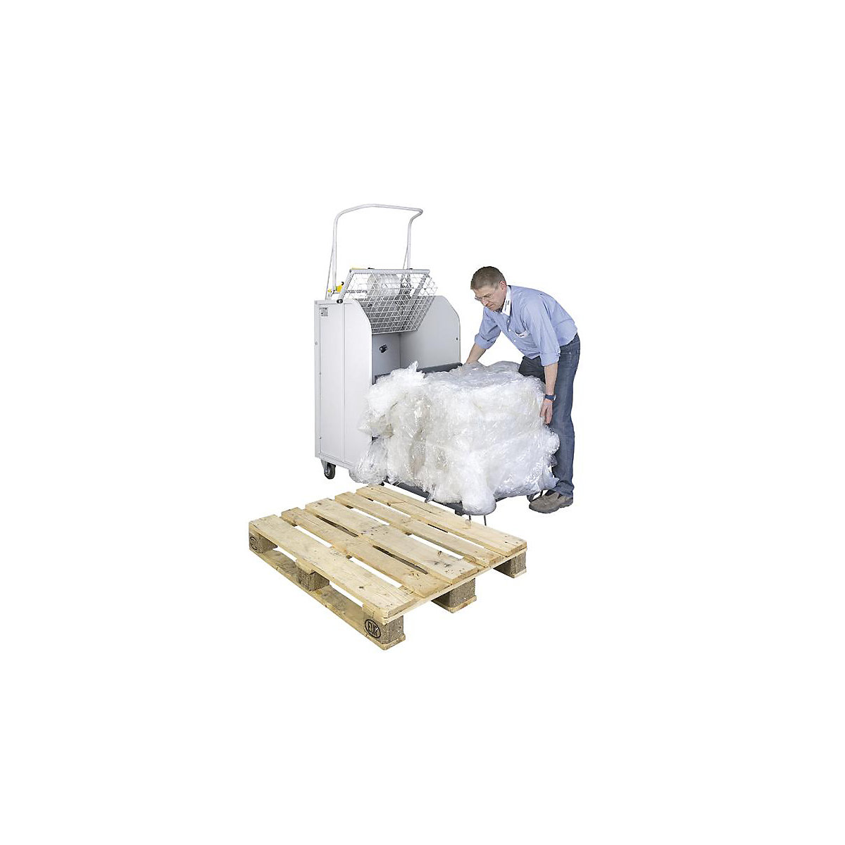 Presse à balles verticale, h x l x p 1280 x 810 x 735 mm – HSM (Illustration du produit 6)-5