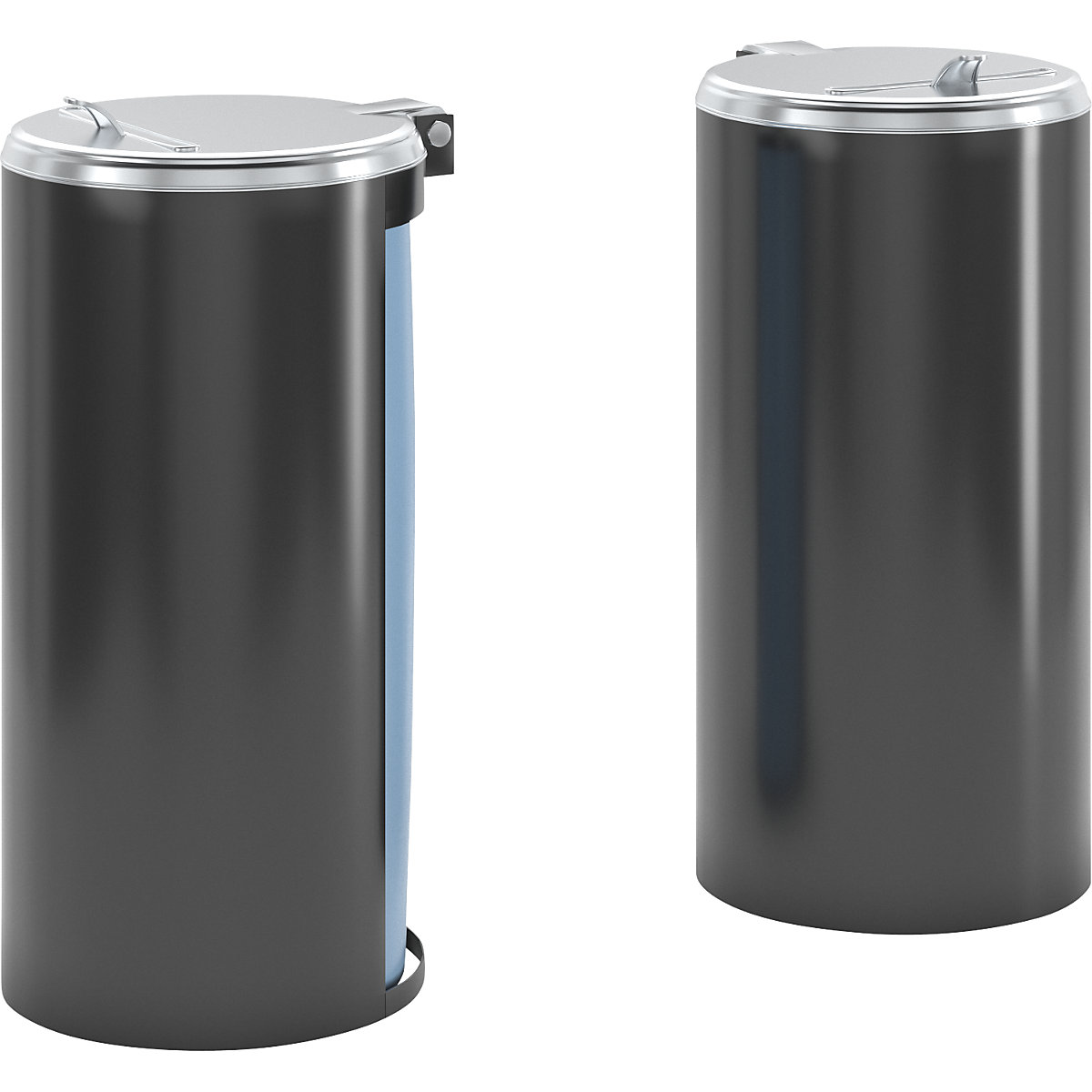 Collecteur de déchets en tôle d'acier &ndash; VAR