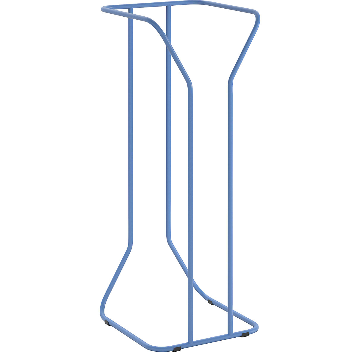 Collecteur de déchets grande capacité, en acier &ndash; eurokraft pro