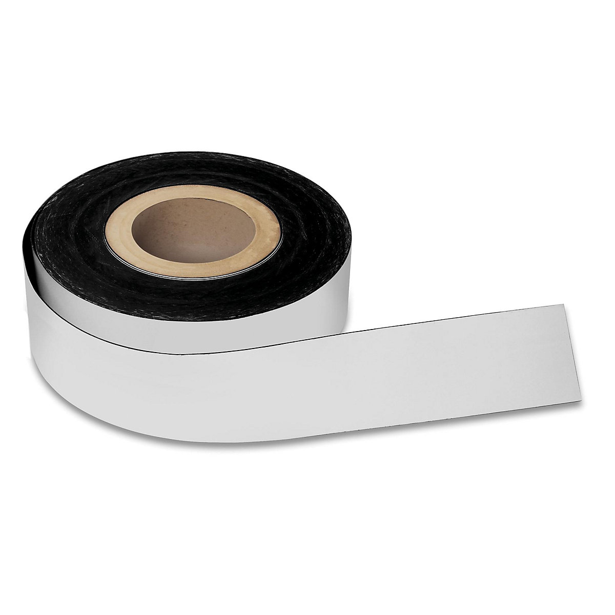 Fita magnética – magnetoplan, branco, largura 25 mm-2