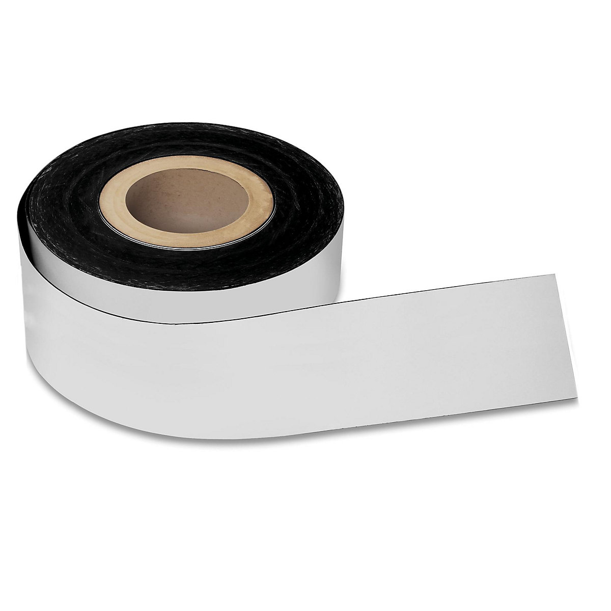 Fita magnética – magnetoplan, branco, largura 40 mm-4