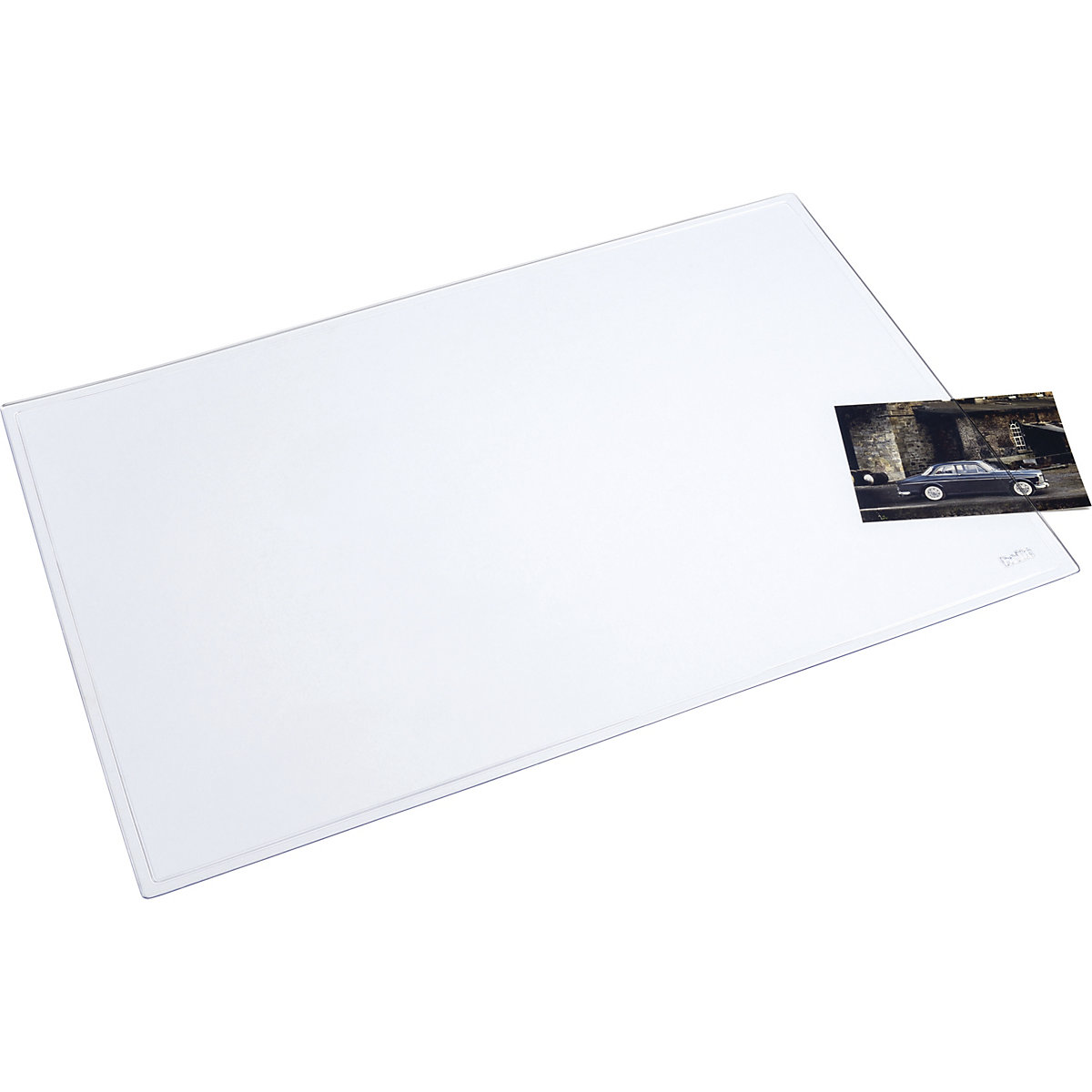 Suporte de escrita – helit, LxP 530 x 400 mm, embalagem de 5 unid., transparente claro-3