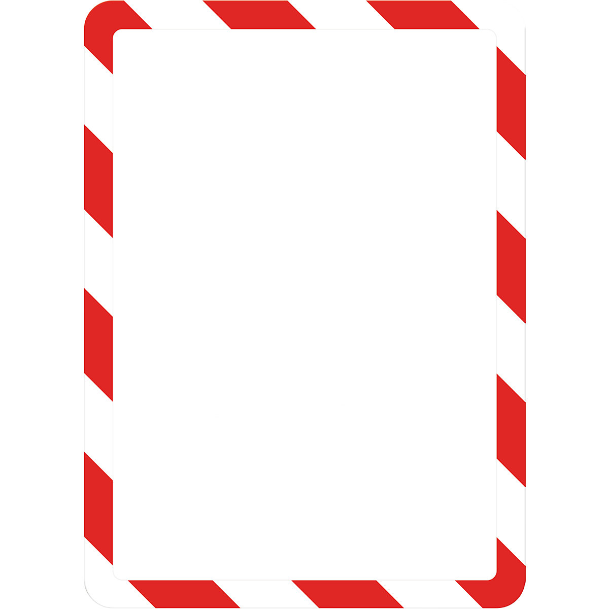 Bolsa transparente de apresentação A4 – Tarifold, com fecho magnético, vermelha / branca, embalagem de 2 unid.-6