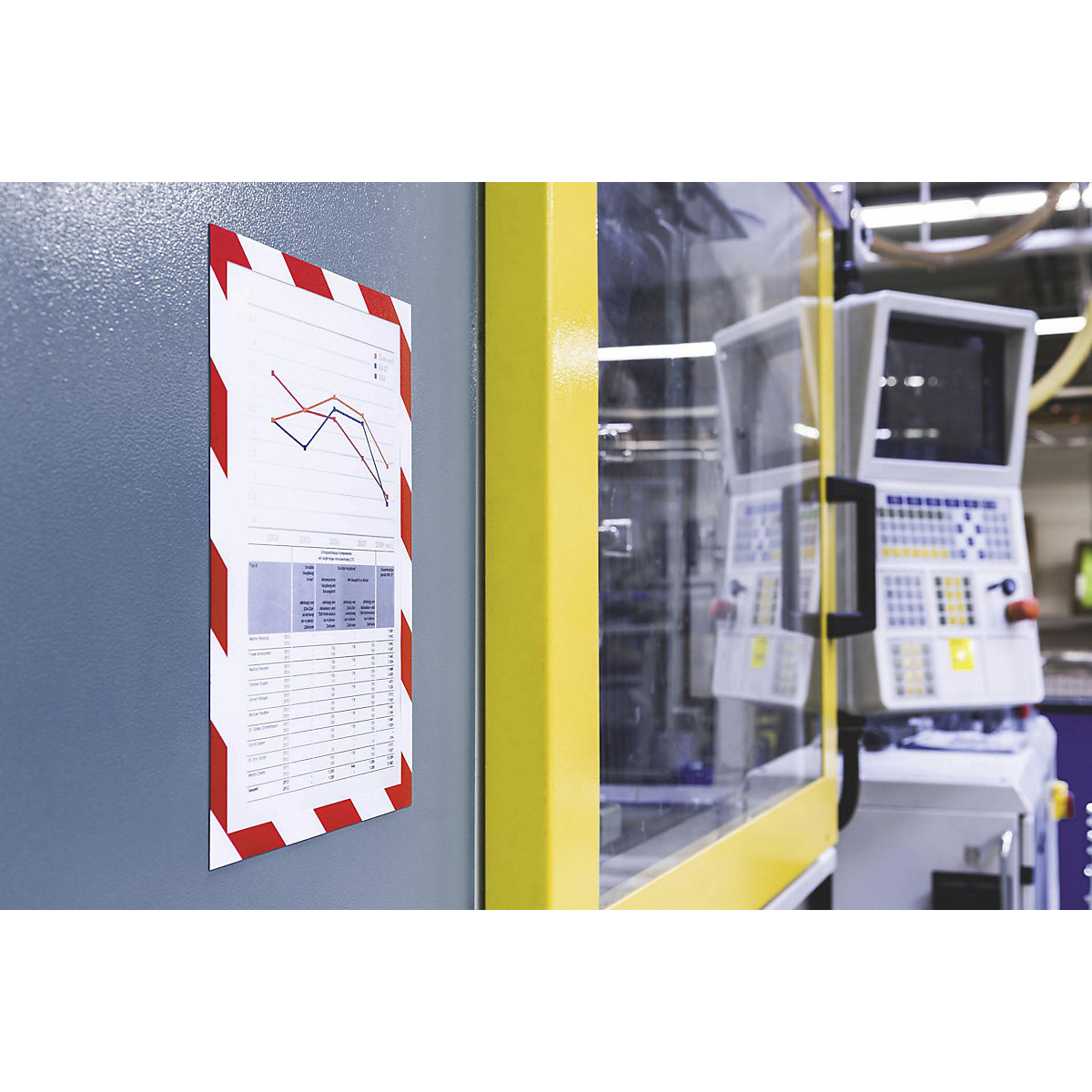 Caixilho de informação DURAFRAME® MAGNETIC SECURITY – DURABLE (Imagem do produto 3)-2