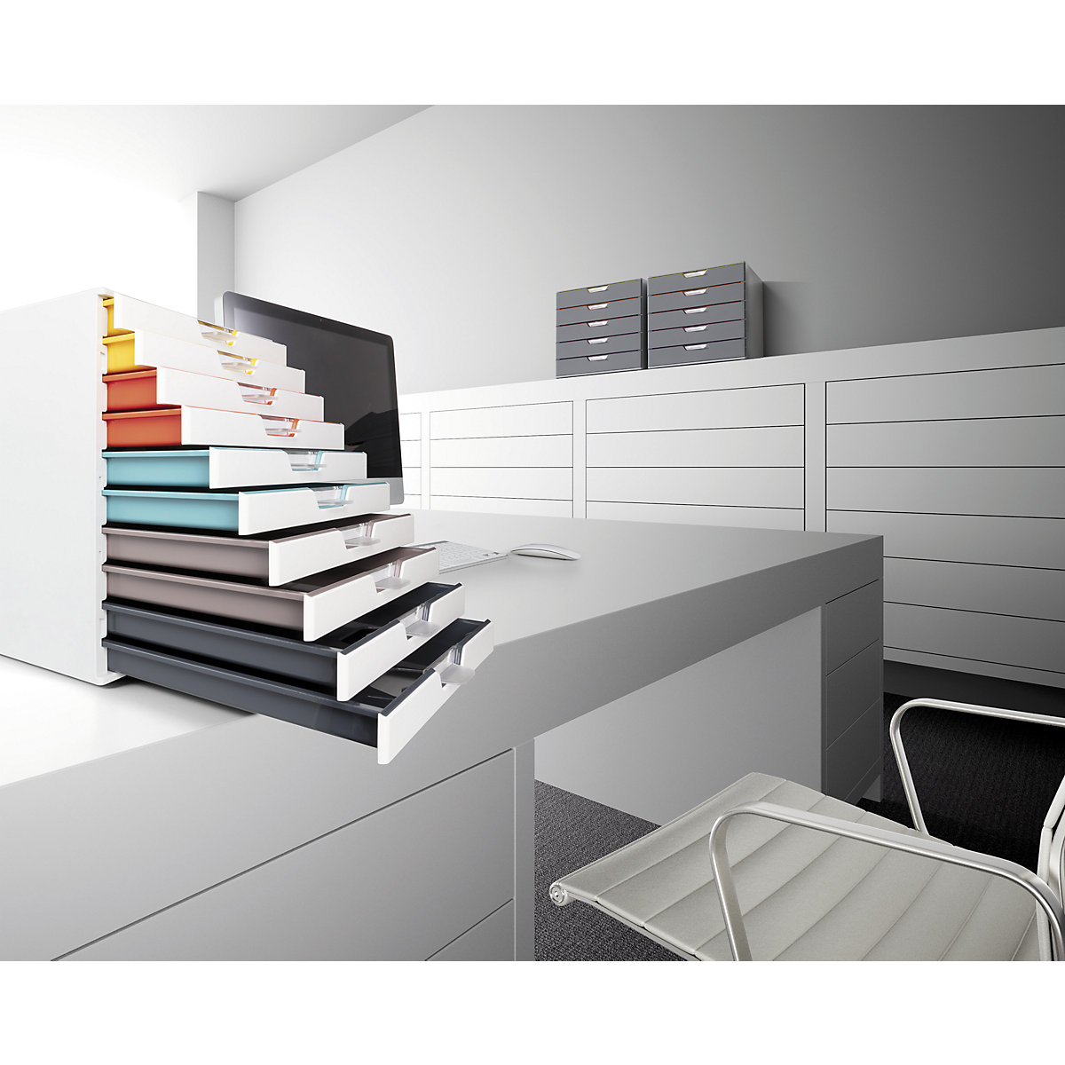Caixa de gavetas VARICOLOR® – DURABLE (Imagem do produto 5)-4