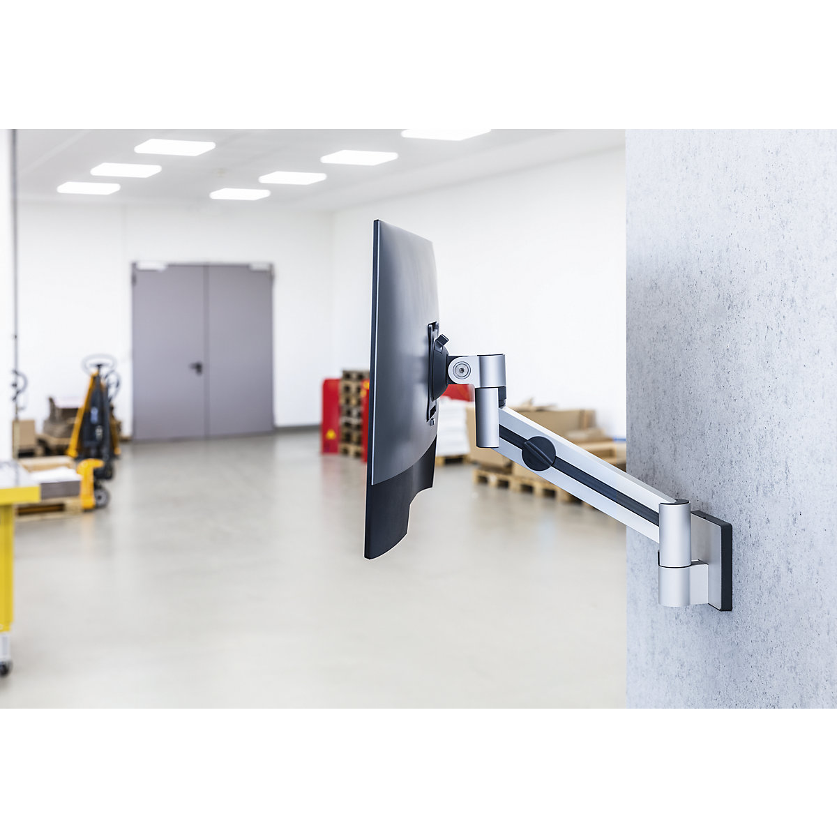 Suporte de parede para monitor com braço, para 1 monitor – DURABLE (Imagem do produto 2)-1