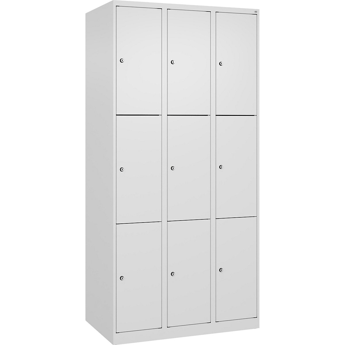 Armário de cacifos de 3 andares Evolo PLUS (Imagem do produto 2)-1